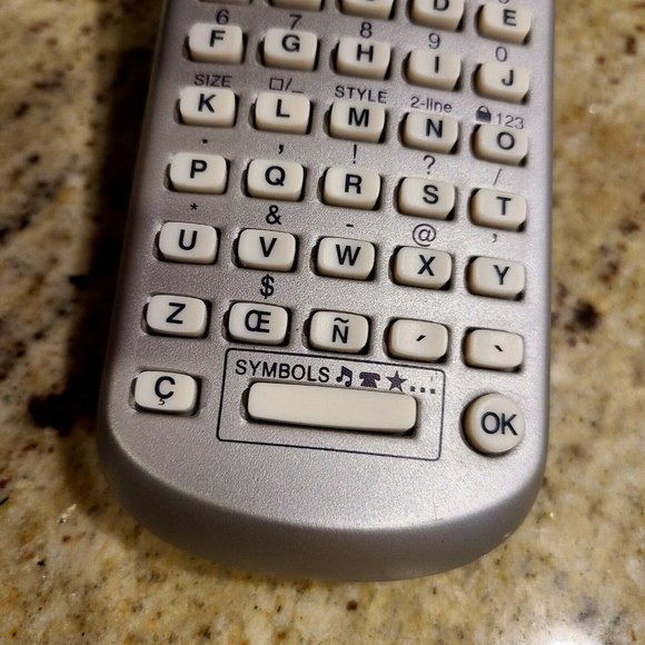 Dymo LetraTag Silver Handheld Labeler Maker Machine Portable Tested Works! - Picture 4 of 12